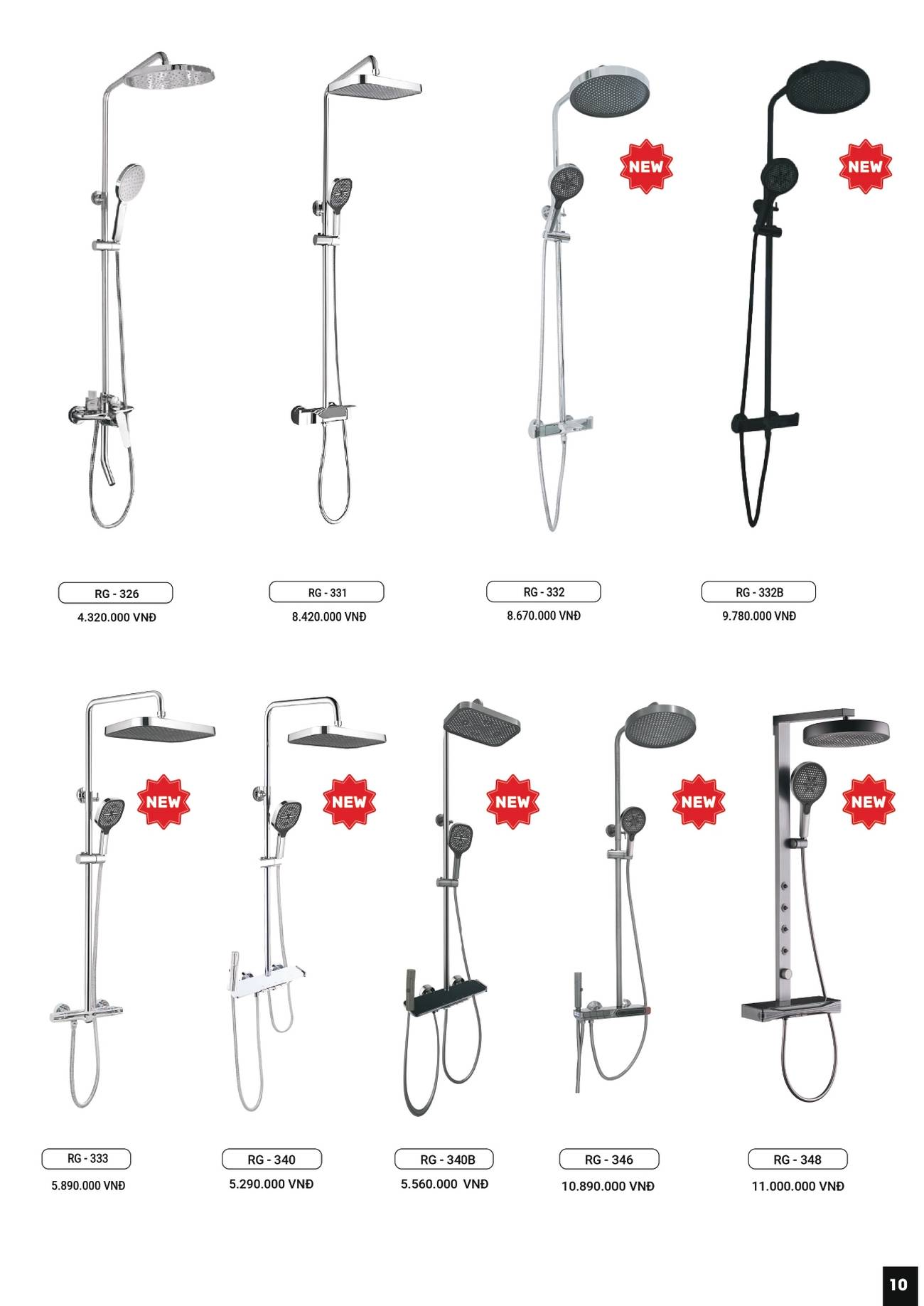 Thiết bị vệ sinh RANGOS Catalogue và Bảng giá mới nhất /Page 11